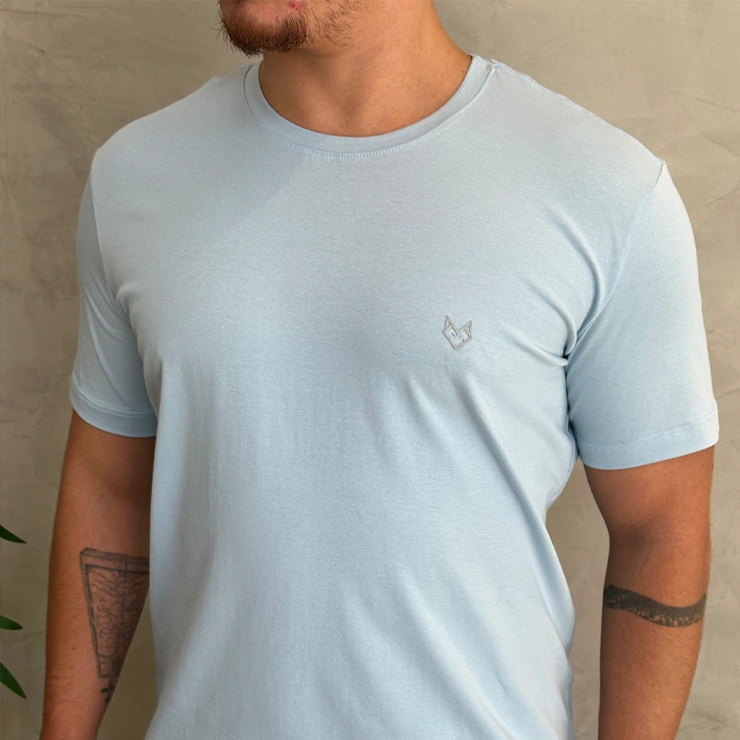 Camisa Azul Bebe